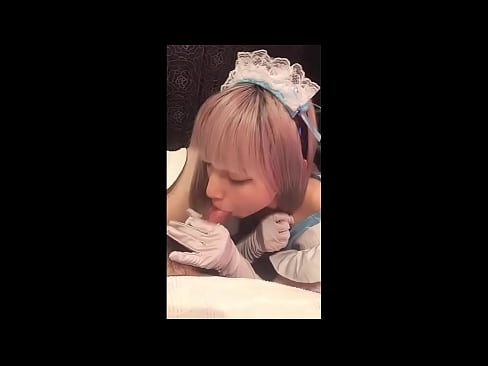 ❤️ Japanski idol [mayuka], kostim francuske sobarice, 1. dio, pušenje i drkanje losionom ️❌ Tvrdi porno na bs.bladesoul.top ❤